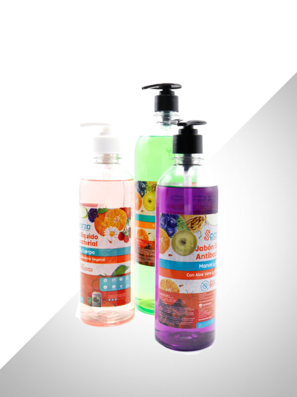 Jabón Líquido de Manos Antibacterial Sparza 500ml