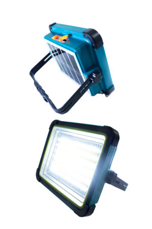 Reflector Solar LED Portátil Recargable de Alta Potencia para Exterior