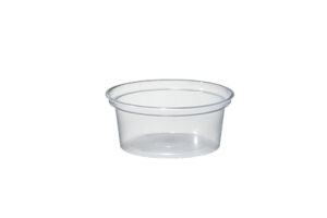 Tarrina Redonda Transparente BOPP 1/5 Litro Reutilizable - Paquete de 50 Unidades para Alimentos y Porciones Individuales